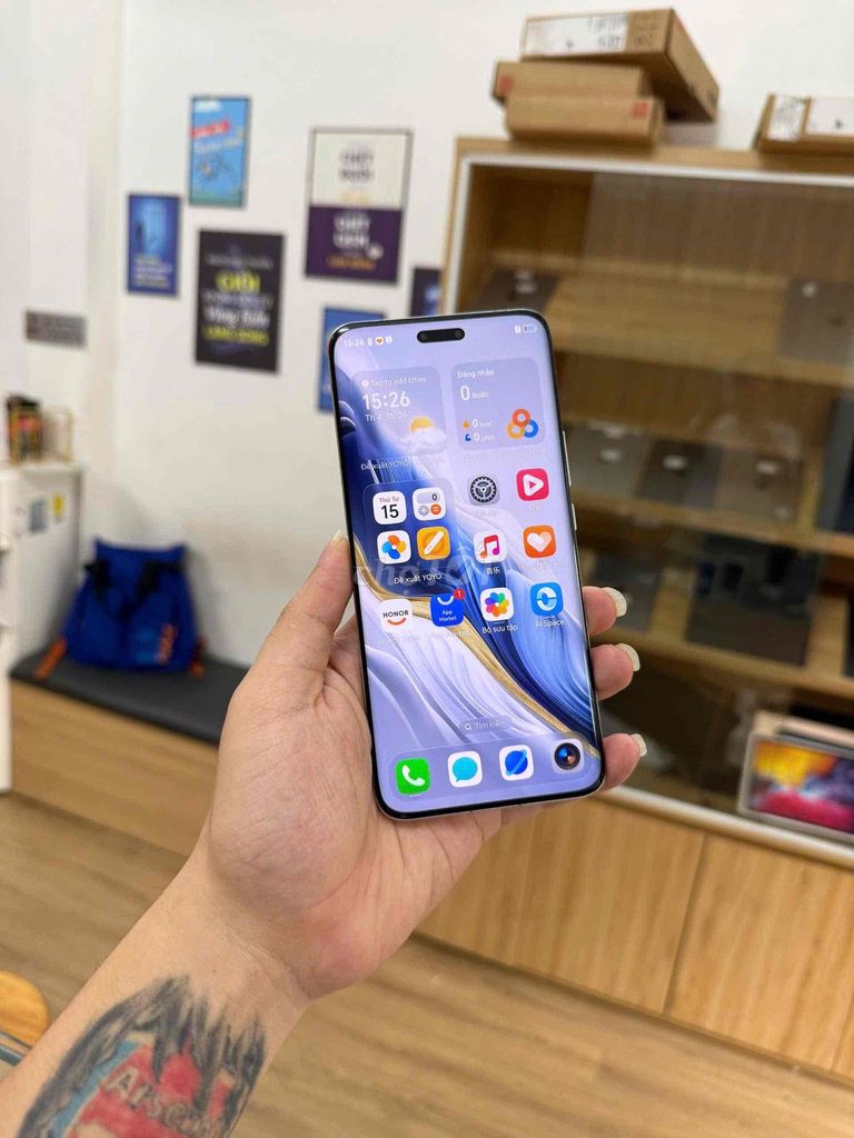 Honor Magic 6 Pro 256GB Trắng Like New. Mua bán Điện thoại tại Quận Đống Đa Hà Nội được đăng bởi KT Hà Nội Mobile hình 1