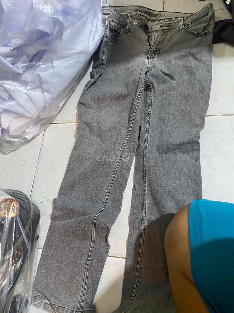 Quần jean Blue Exchange size 34 Xám Cotton. Mua bán Quần áo tại Quận 12 Tp Hồ Chí Minh được đăng bởi Lê Bùi Bằng Tuân hình 1
