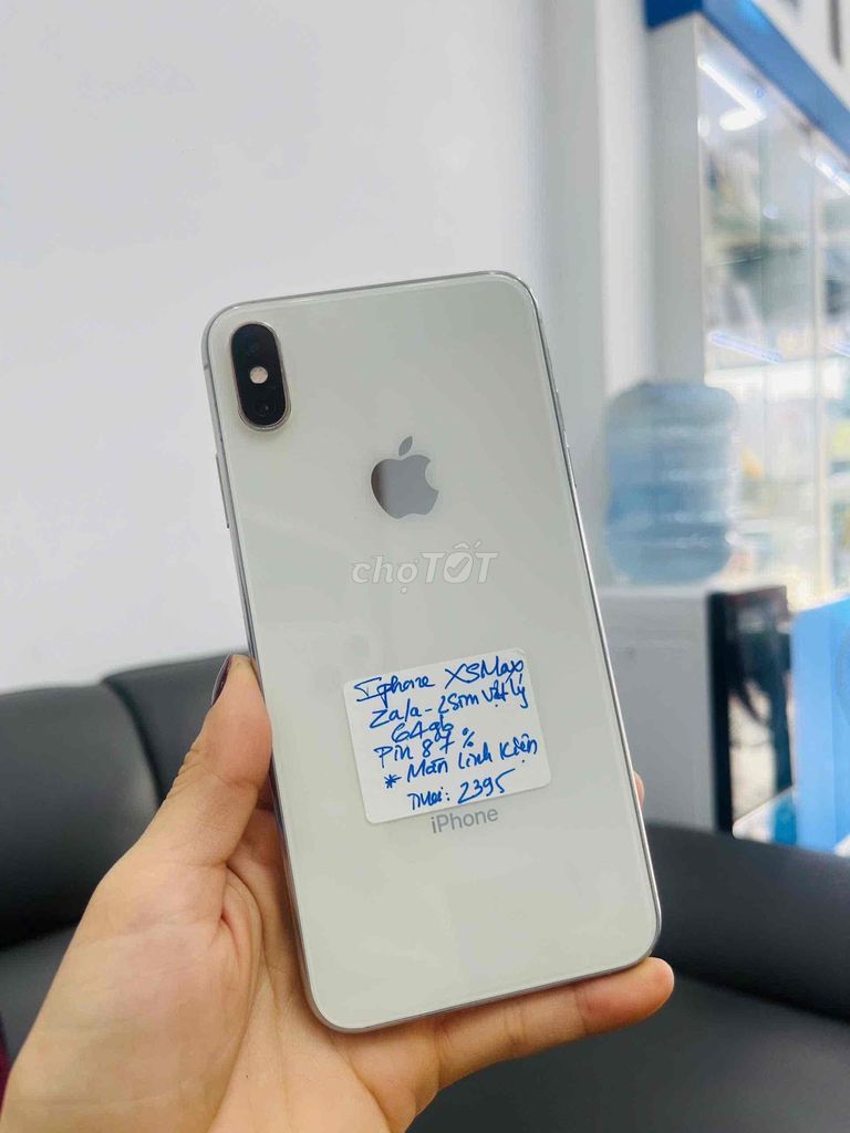 iphone xsmax za 2sim 64gb pin87% Màn linh kiện