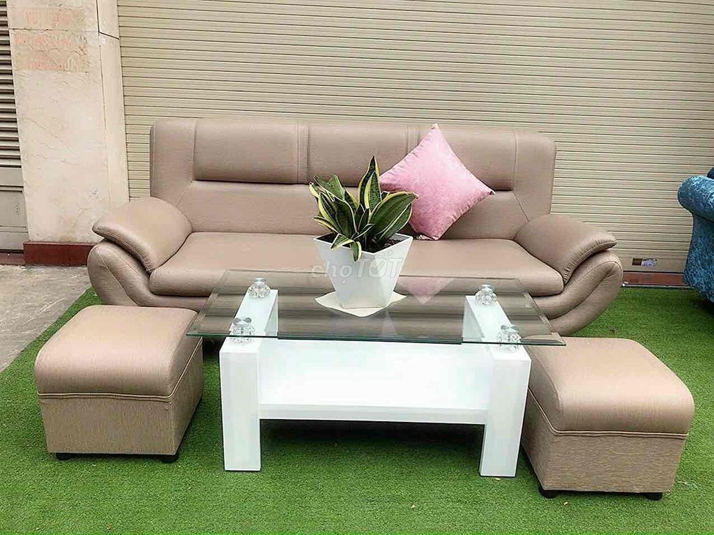 ❤️ BỘ SOFA CAO CẤP TẶNG BÀN KÍNH CƯỜNG LỰC ❤️