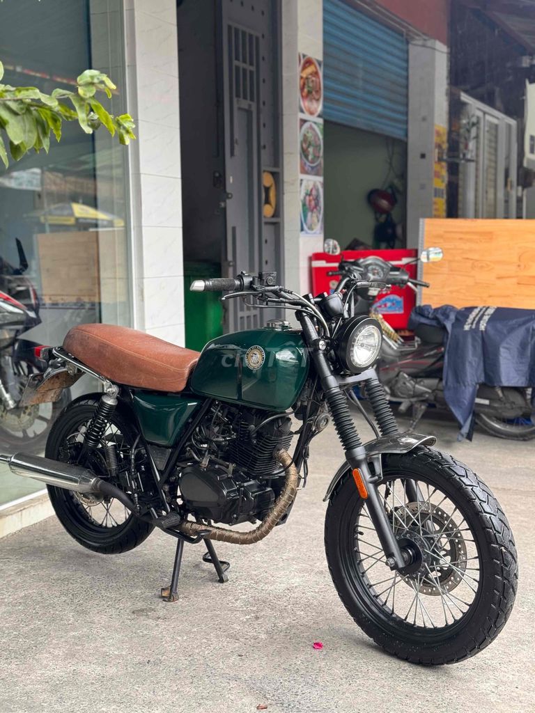 Brixton BX 150 2017 Xanh lá Biển SG Xe đẹp zin. Mua bán Xe máy tại Quận Bình Tân Tp Hồ Chí Minh được đăng bởi Việt Motor Bình Tân hình 1