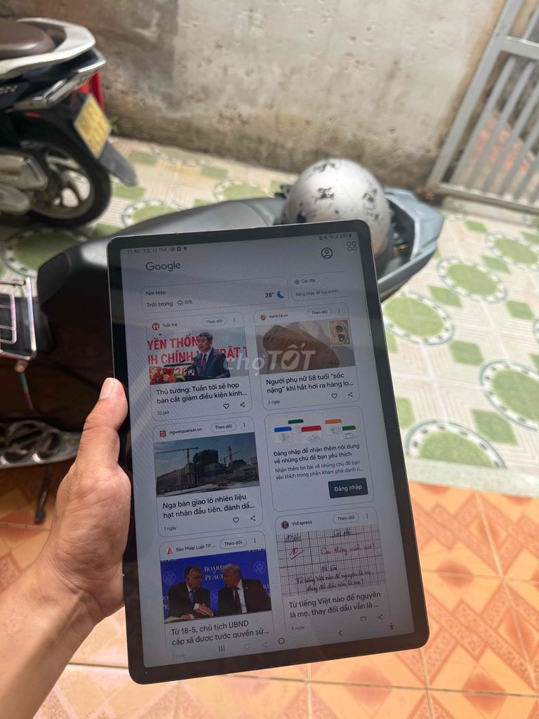 Samsung Tab S7 FE Xám 4-64G. Mua bán Máy tính bảng tại Thành phố Biên Hòa Đồng Nai được đăng bởi tran phuong hình 1