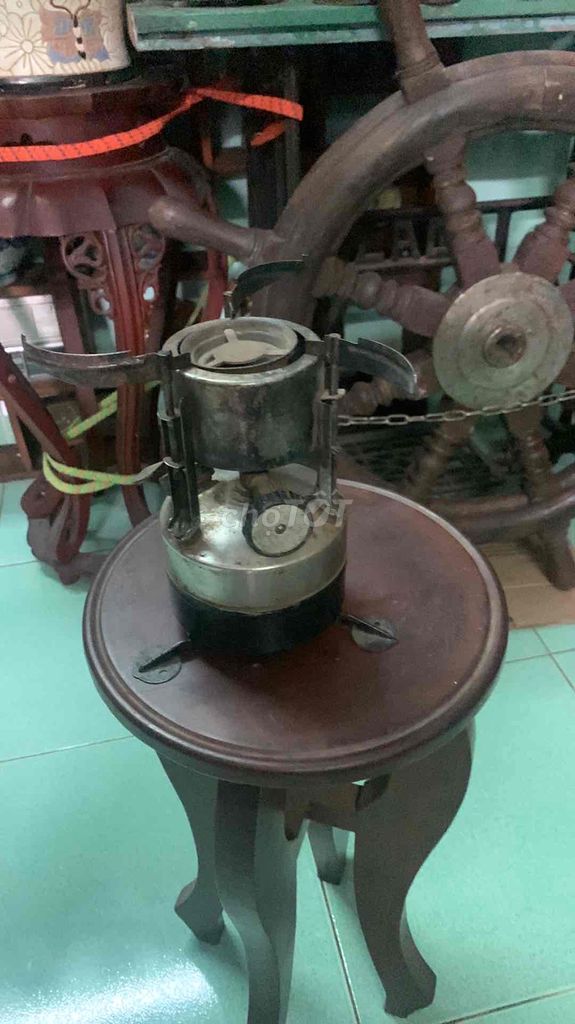 Bếp dầu Coleman 1966 Kim loại Bạc, Đen