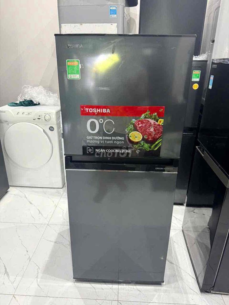 Tủ lạnh Toshiba 194L Inverter Xám. Mua bán Tủ lạnh tại Thành phố Dĩ An Bình Dương được đăng bởi Thành Long hình 1
