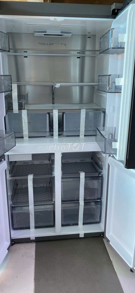 Tủ lạnh Bespoke Samsung Inverter 599L RF60A91R177. Mua bán Tủ lạnh tại Thành phố Thủ Đức Tp Hồ Chí Minh được đăng bởi Kho Điện Máy giá rẻ Thủ Đức hình 3