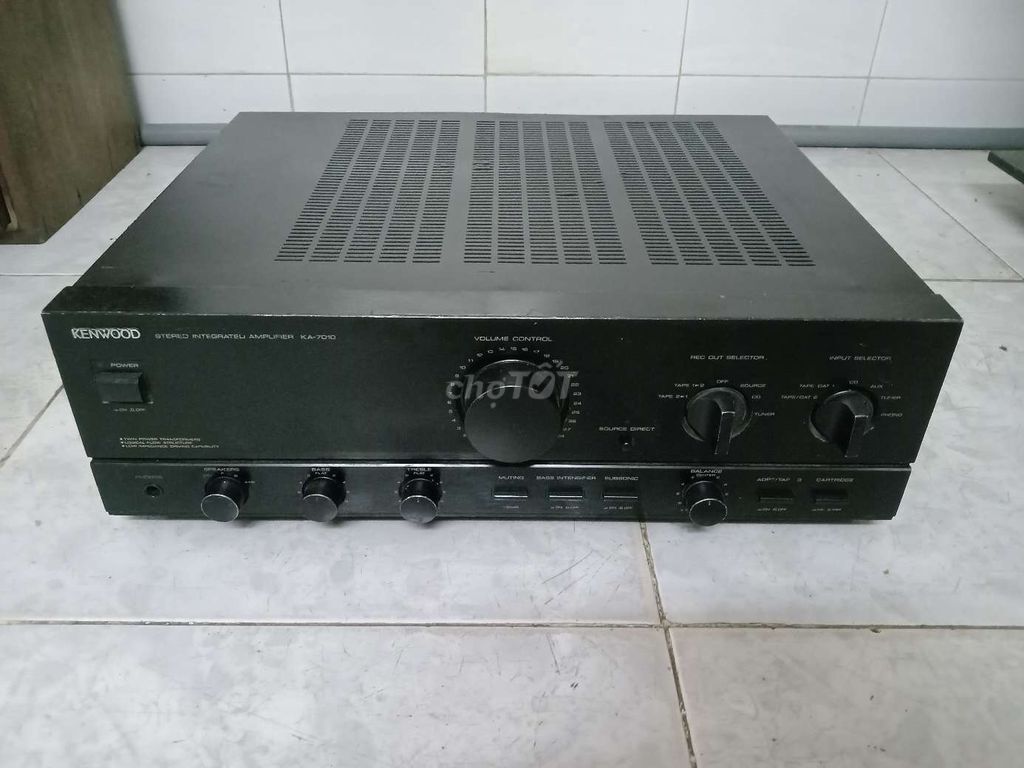 Ampli Kenwood KA-7010 Đen. Mua bán Tivi, Âm thanh tại Quận 7 Tp Hồ Chí Minh được đăng bởi danh hình 1