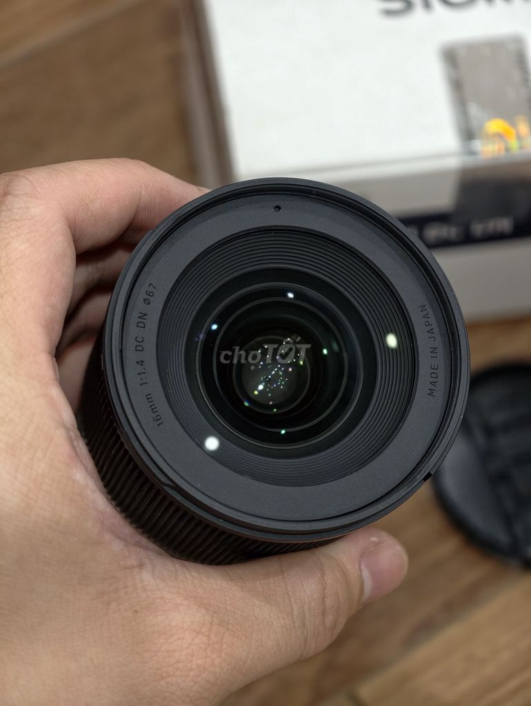 Ống kính Sigma 16mm f1.4 DC DN Đen. Mua bán Máy ảnh, Máy quay tại Quận Hoàng Mai Hà Nội được đăng bởi Toàn hình 1