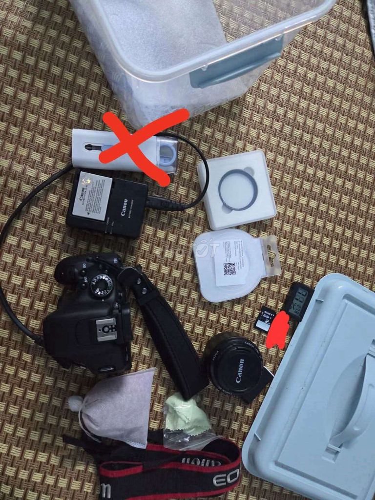 Máy ảnh Canon EOS 600D Đen ống kính 50mm. Mua bán Máy ảnh, Máy quay tại Quận Liên Chiểu Đà Nẵng được đăng bởi Huy Trần hình 1