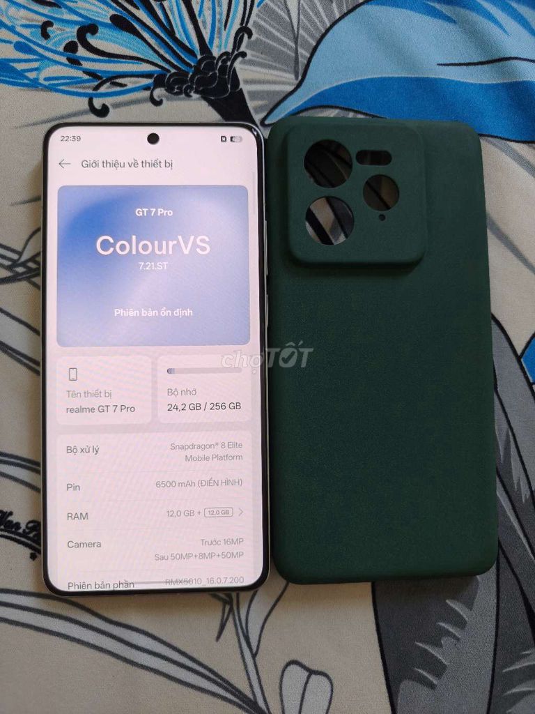 Realme GT7 Pro Snapdragon 8 Elite 12GB/256GB Trắng. Mua bán Điện thoại tại Thành phố Cao Lãnh Đồng Tháp được đăng bởi Nguyễn Thiện Tuấn hình 1
