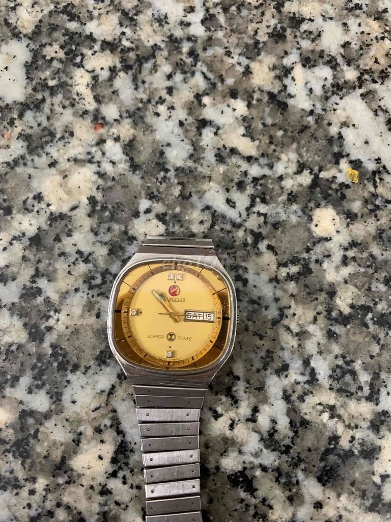 rado nam thuỵ sĩ máy vàng đã lau dầu. Mua bán Đồng hồ tại Thành phố Nha Trang Khánh Hòa được đăng bởi A Luân hình 1