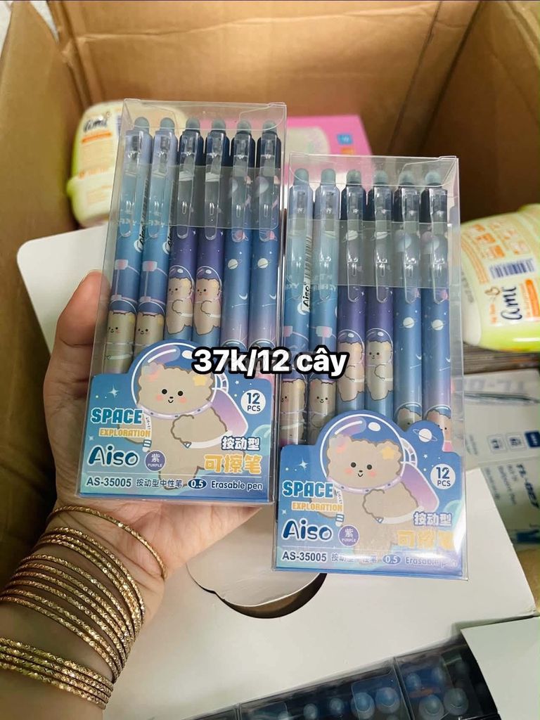 Bút bi gel Aiso AS-35005 Tím. Mua bán Đồ dùng văn phòng tại Thành phố Châu Đốc An Giang được đăng bởi sky hình 1
