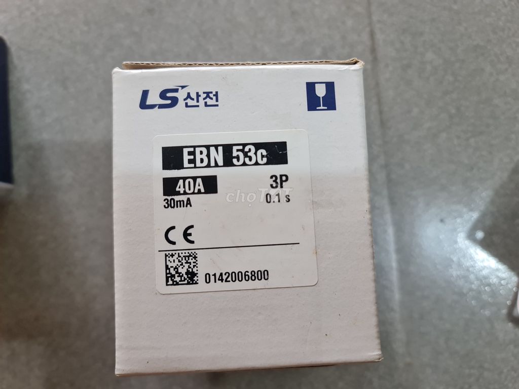 CB chống giật LS EBN53c 3P 40A Hàn Quốc mới 100%. Mua bán Nội thất, đồ gia dụng khác tại Huyện Long Thành Đồng Nai được đăng bởi Nguyen Thu hình 1