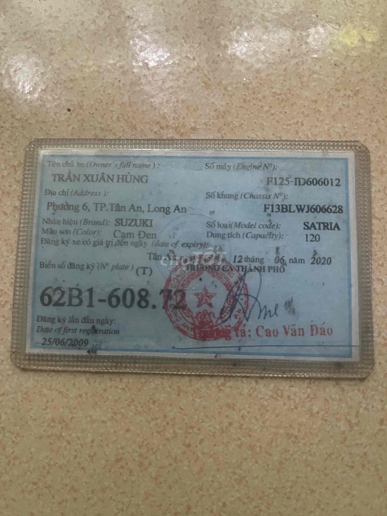 cần tiền trả nợ bán gấp. Mua bán Xe máy tại Huyện Củ Chi Tp Hồ Chí Minh được đăng bởi Nguyễn Phương hình 3