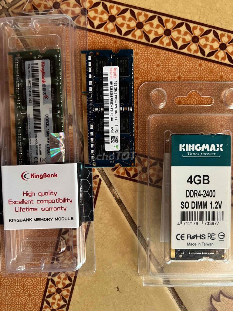 Ram DDR 4gb 2400 laptop kingmax