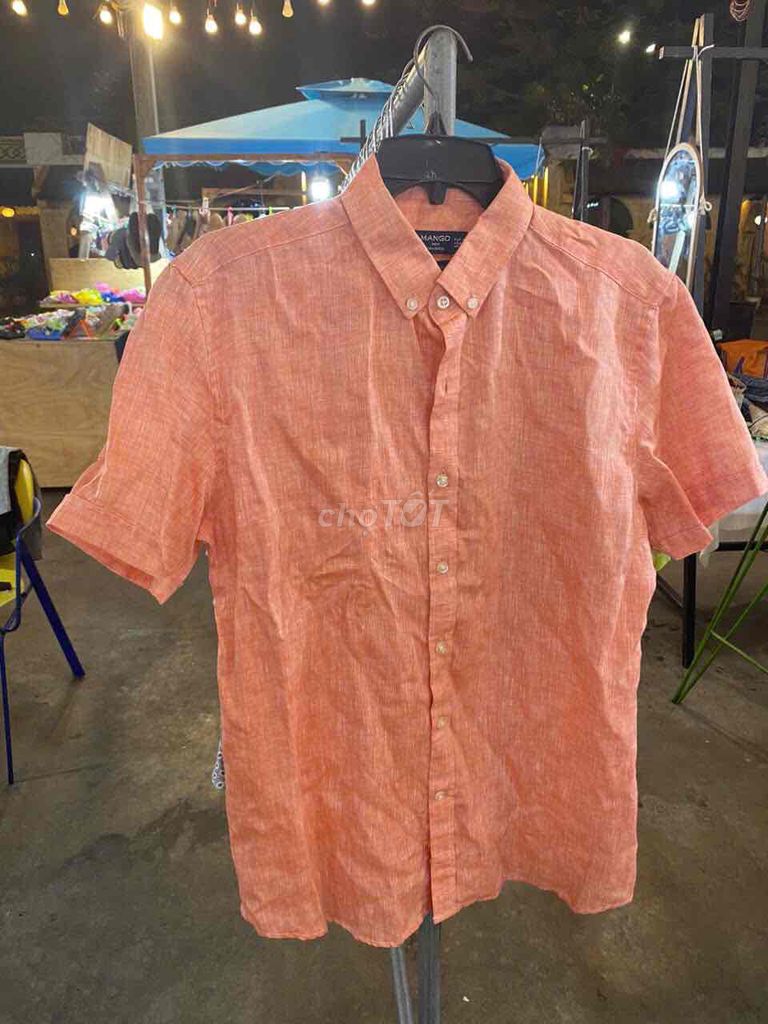 sơ mi ngắn tay cho nam. Mua bán Quần áo tại Quận Hải Châu Đà Nẵng được đăng bởi MINH THUY hình 1