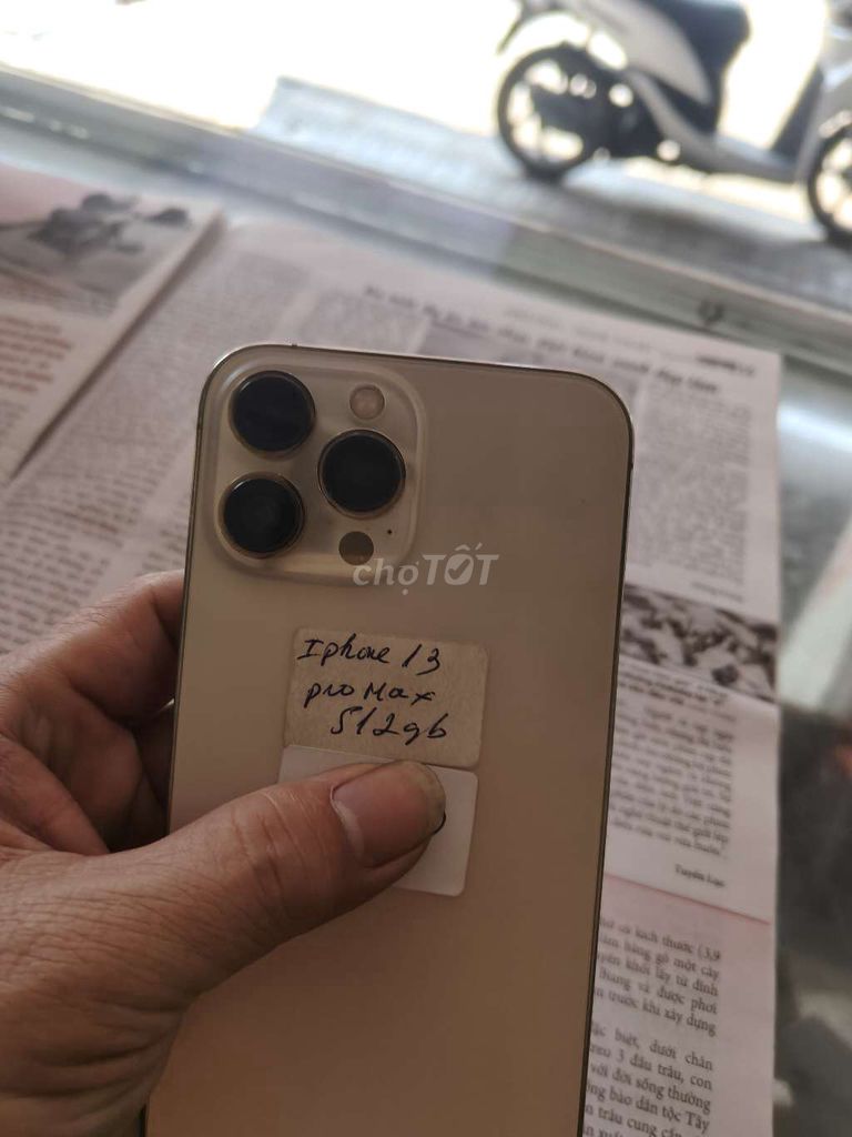 Apple iPhone 13 Pro Max 512GB Vàng. Mua bán Điện thoại tại Quận 11 Tp Hồ Chí Minh được đăng bởi Cửa Hàng Bảo Trâm hình 1
