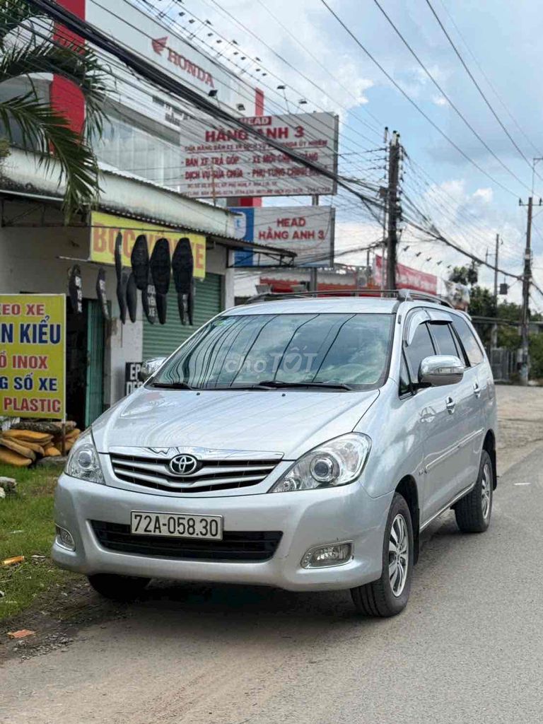 Toyota Innova 2009 G máy zin xe gia đình. Mua bán Ô tô tại Thị xã Bến Cát Bình Dương được đăng bởi Thành Vinh hình 17