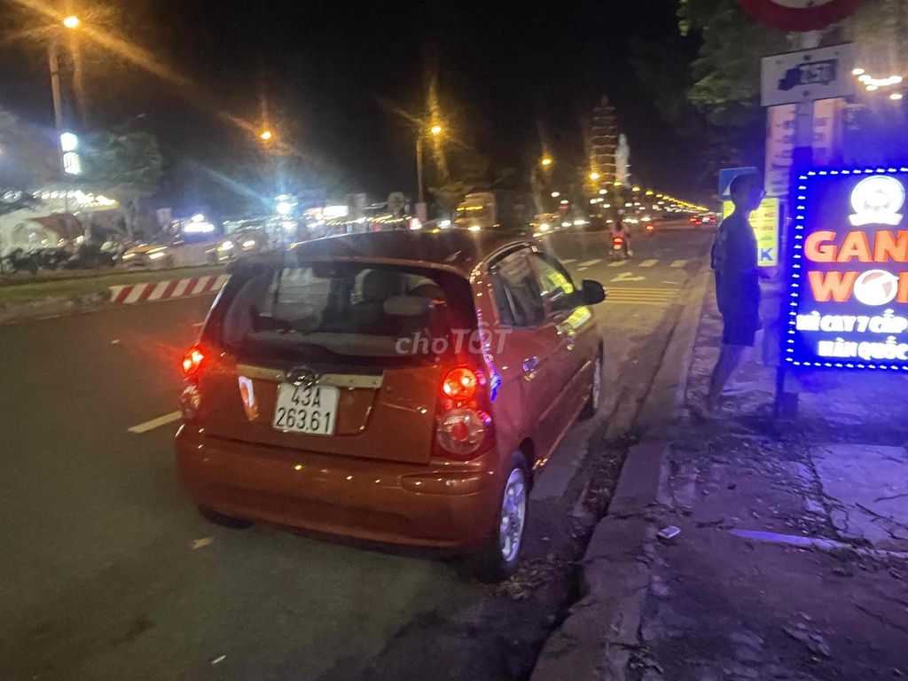 Kia morning 2008, 1.1 AT màu 17pro max như mới. Mua bán Ô tô tại Quận Cẩm Lệ Đà Nẵng được đăng bởi Mười Bằng hình 10