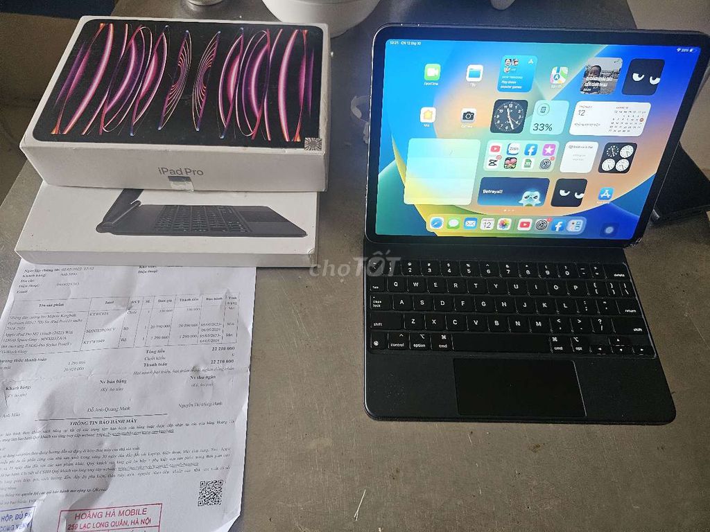 Bán ipad kèm phím. Mua bán Máy tính bảng tại Quận Bắc Từ Liêm Hà Nội được đăng bởi Duy Hiệp hình 1
