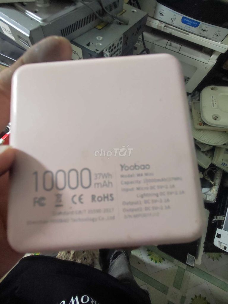 Yoobao M4 Mini 10000 mAh Hồng. Mua bán Phụ kiện (Màn hình, Chuột...) tại Quận Gò Vấp Tp Hồ Chí Minh được đăng bởi thụy Dương đồ cũ nguyễn kiệm hình 1