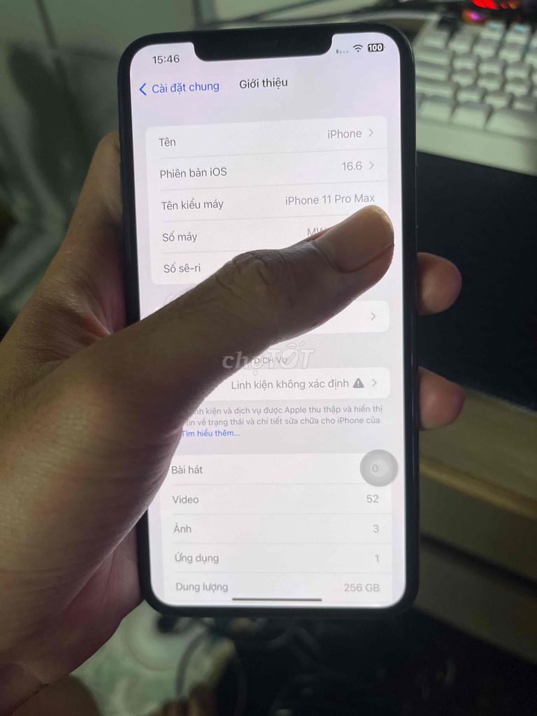 iPhone 11 Pro Max 256GB Xám Đẹp Keng. Mua bán Điện thoại tại Thành phố Dĩ An Bình Dương được đăng bởi Phương hình 1