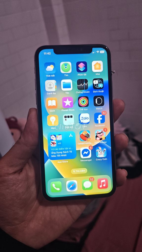 Apple iPhone 64GB Trắng. Mua bán Điện thoại tại Thành phố Thủ Dầu Một Bình Dương được đăng bởi Lê Tùng hình 1