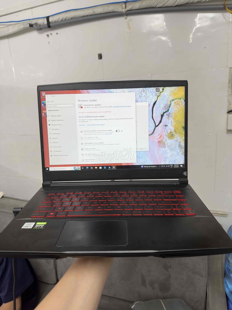 MSI GF65 Thin 10 UE i5-10500H 8GB/256GB RTX 3060. Mua bán Laptop tại Quận Đống Đa Hà Nội được đăng bởi HQ Computer Chùa Láng hình 1