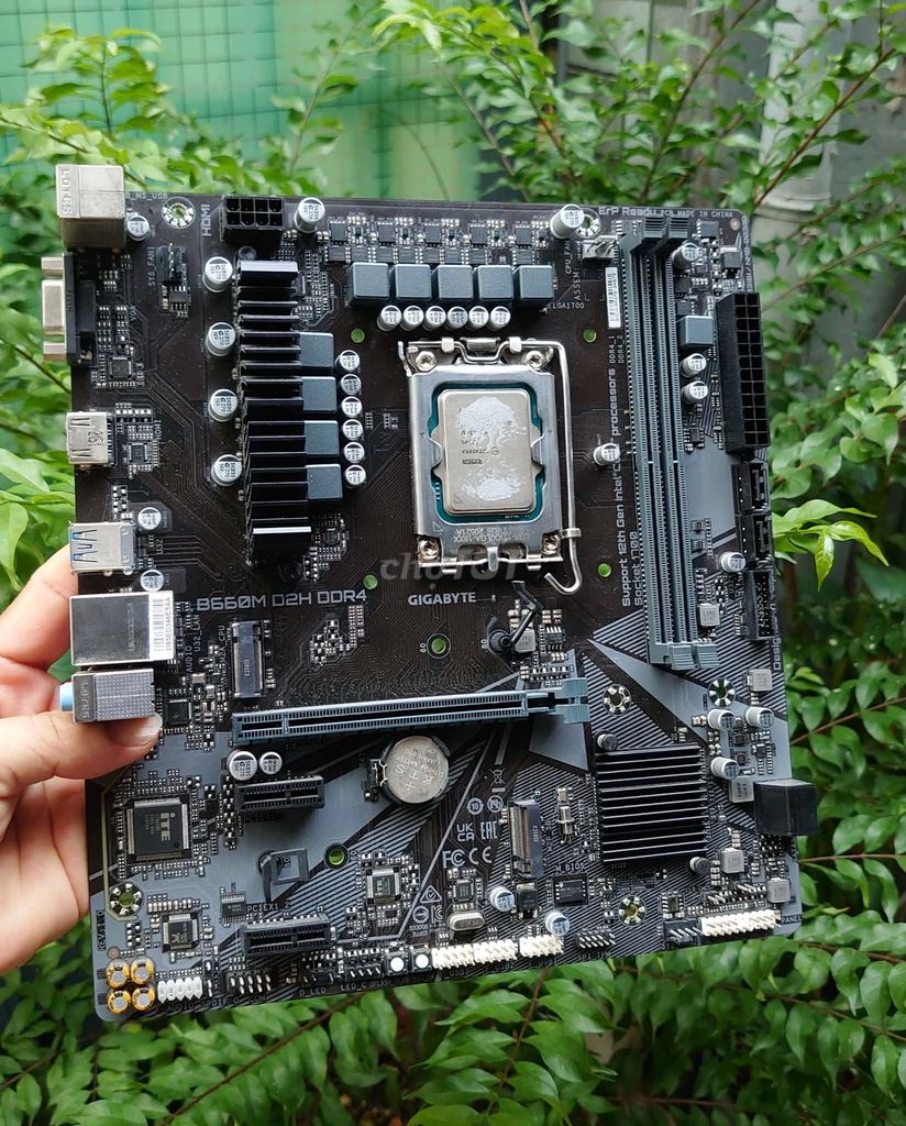 Main Gigabyte B660M D2H DDR4 LGA1700 chính hãng. Mua bán Linh kiện (RAM, Card...) tại Quận 10 Tp Hồ Chí Minh được đăng bởi Hoàng Trần hình 1