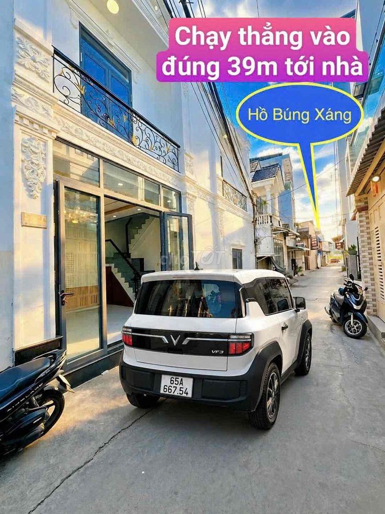 NHÀ ĐẸP GIÁ QUÁ RẺ,TRỤC CHÍNH HẺM OTO,NGAY BỜ KÈ HỒ BÚN XÁNG