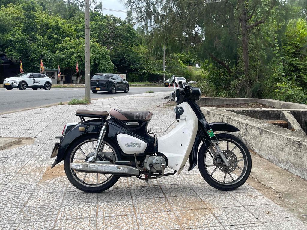 xe Cub 50cc 2023 Đen trắng