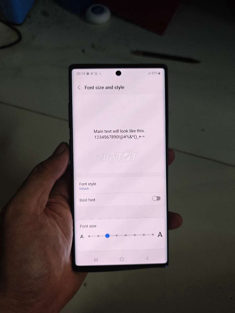 Samsung Note 10 plus 256GB Zin all. Mua bán Điện thoại tại Quận Cầu Giấy Hà Nội được đăng bởi Pham Dung hình 1