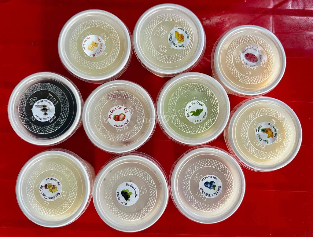 Sữa chua mix vị trái cây Đặc Sản Đà Lạt 10 hủ 115k. Mua bán Đồ ăn, thực phẩm và các loại khác tại Quận 8 Tp Hồ Chí Minh được đăng bởi Ái Như hình 1