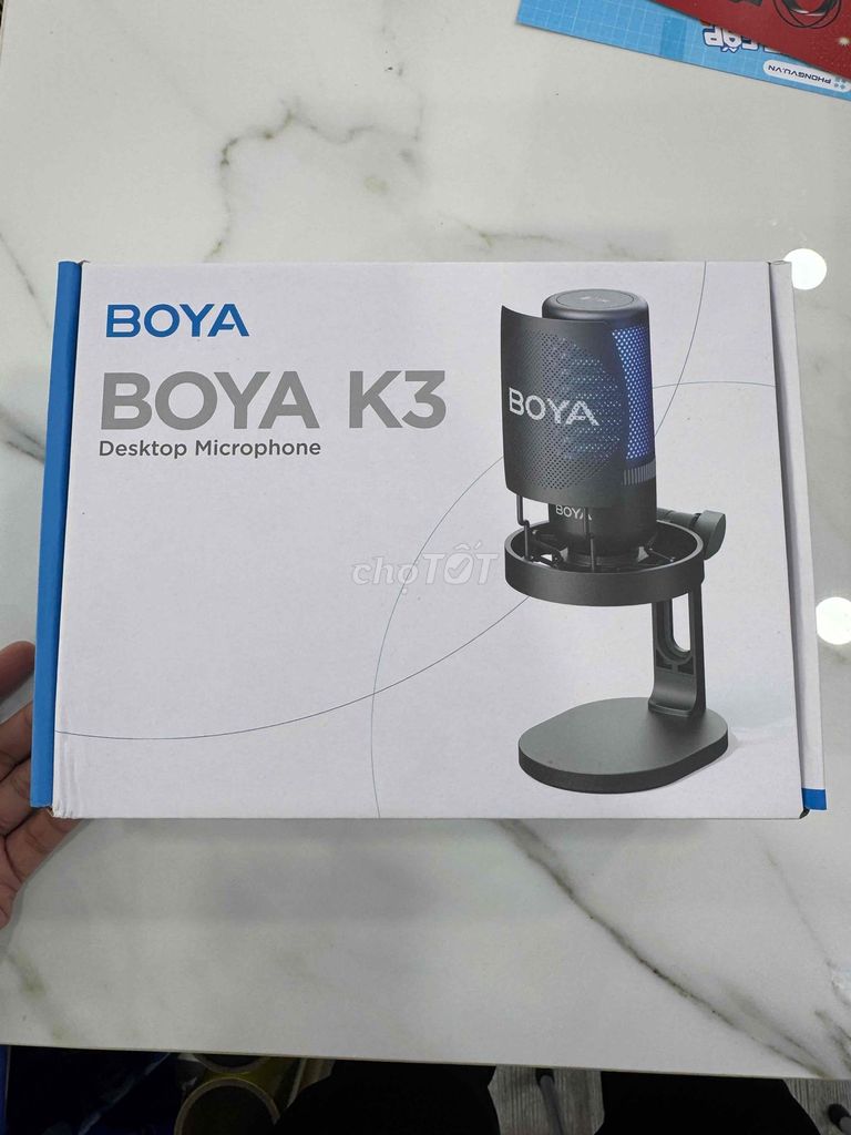 Microphone Boya K3 Đen. Mua bán Tivi, Âm thanh tại Quận Ninh Kiều Cần Thơ được đăng bởi Mạc Bá Sơn hình 1