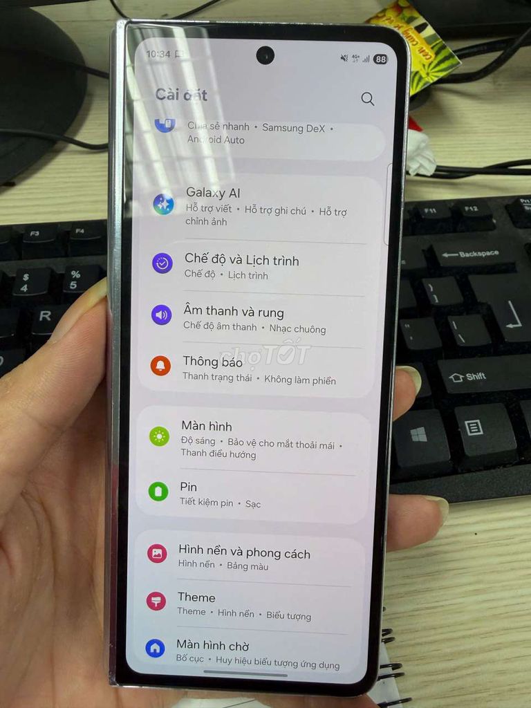 Samsung Z Fold5 256GB Xanh. Mua bán Điện thoại tại Quận Nam Từ Liêm Hà Nội được đăng bởi Hiếu hình 1