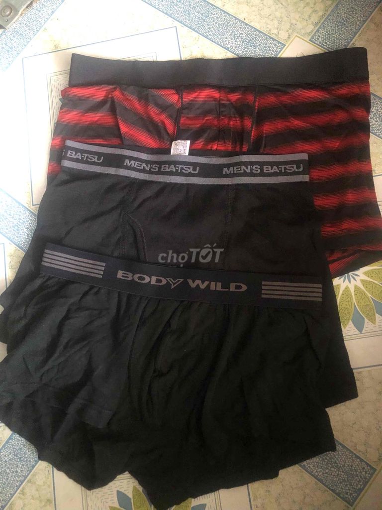 Set 3c boxer kiện Nhật 100k số lượng lớn. Mua bán Quần áo tại Thành phố Thủ Đức Tp Hồ Chí Minh được đăng bởi TN STORE hình 1