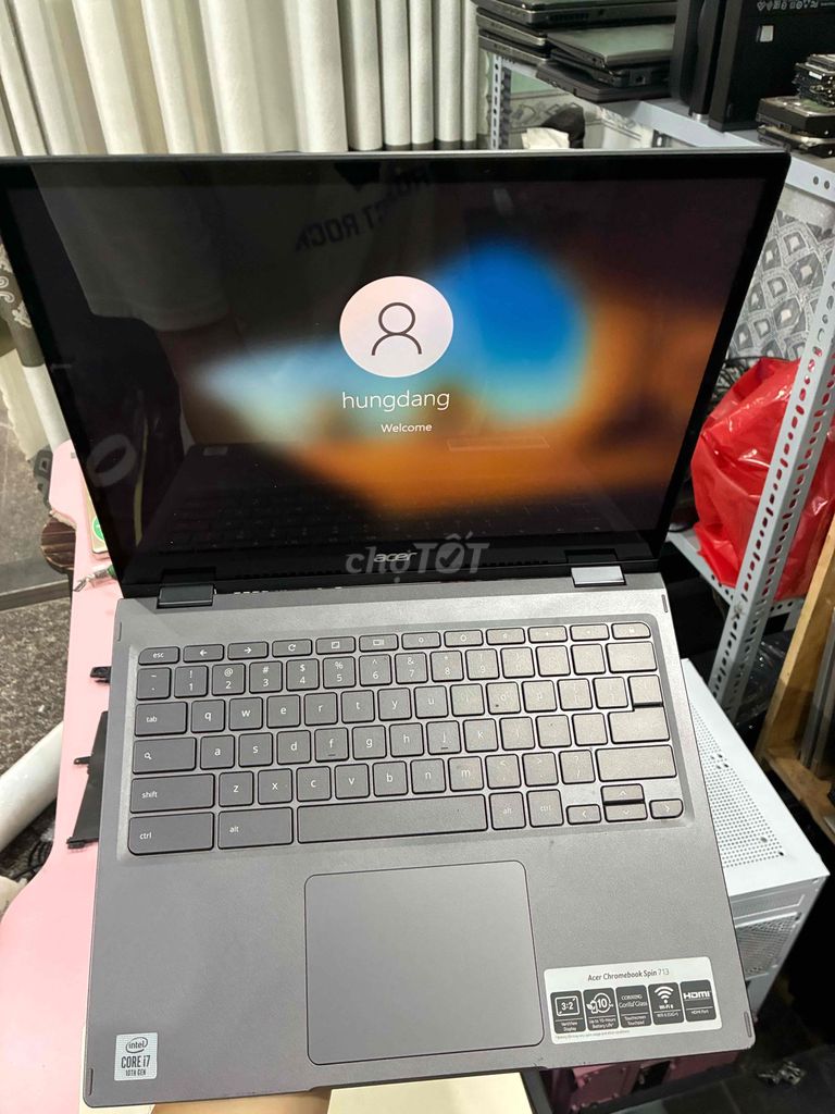 acer chrome book cảm ứng 360 i7 thế hệ 10. Mua bán Laptop tại Thành phố Biên Hòa Đồng Nai được đăng bởi Phú PC Laptop hình 1