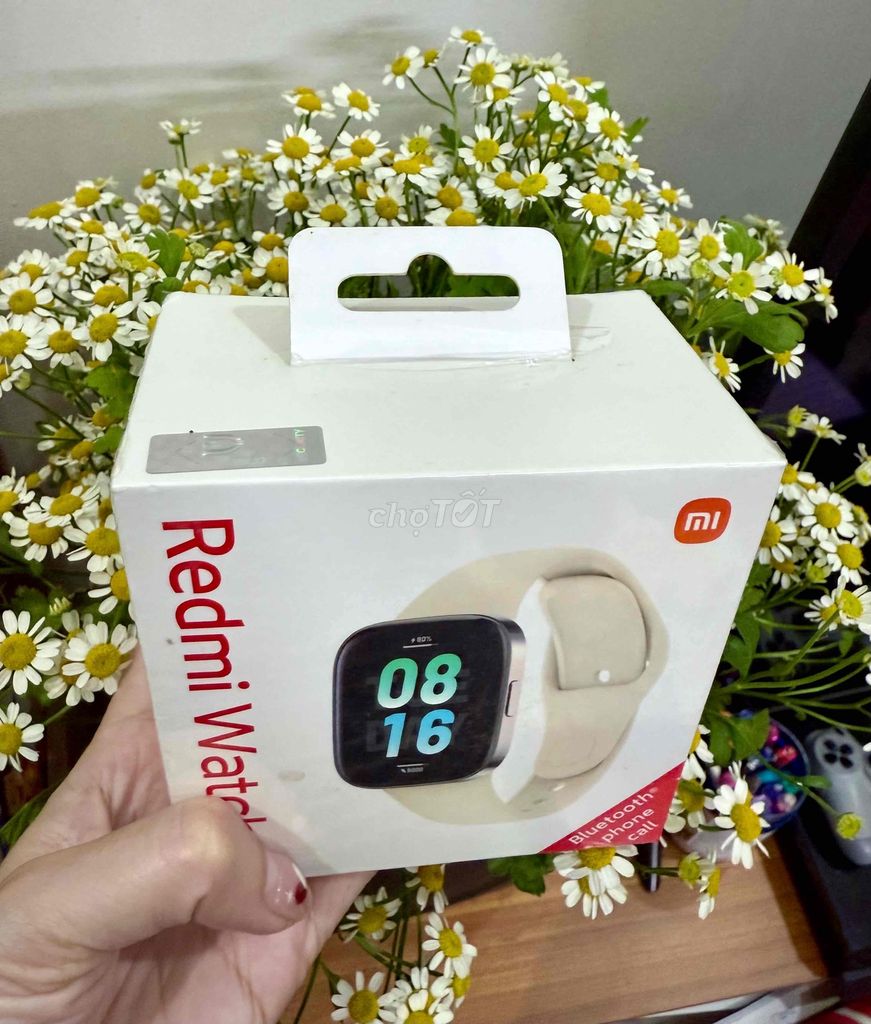 K dùng cần pass nhanh Redmi Watch 3- Mảu Trắng-New