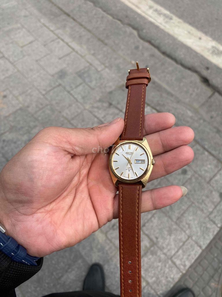 Đồng hồ Seiko LM Nam Nâu Da 36mm. Mua bán Đồng hồ tại Quận Ba Đình Hà Nội được đăng bởi Hải hình 1