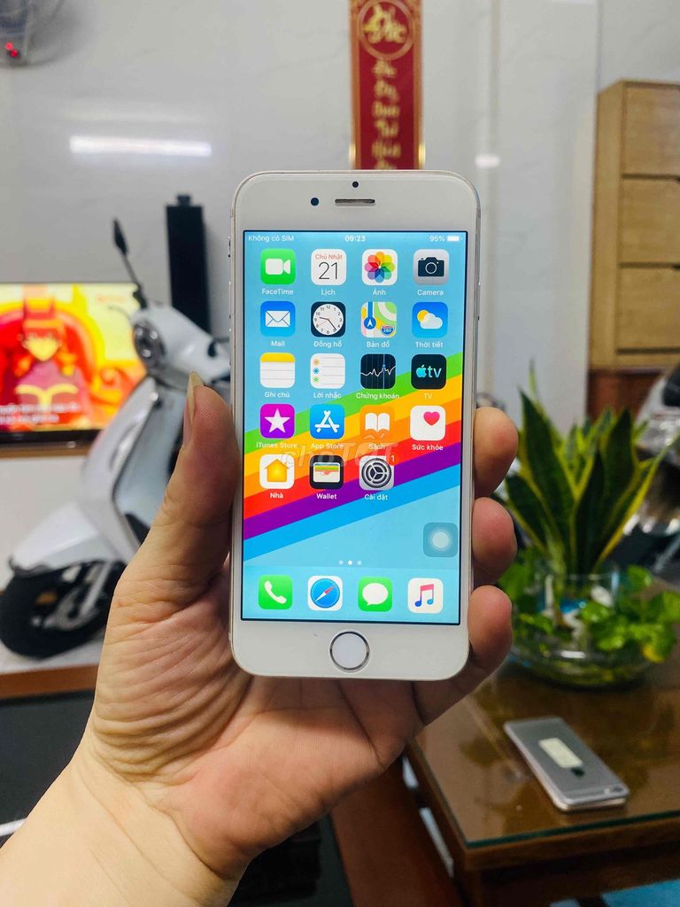 iPhone 6 16GB Bạc, sạch icl, còn vân, full cn. Mua bán Điện thoại tại Quận Tân Bình Tp Hồ Chí Minh được đăng bởi ANH ĐỨC Store hình 1