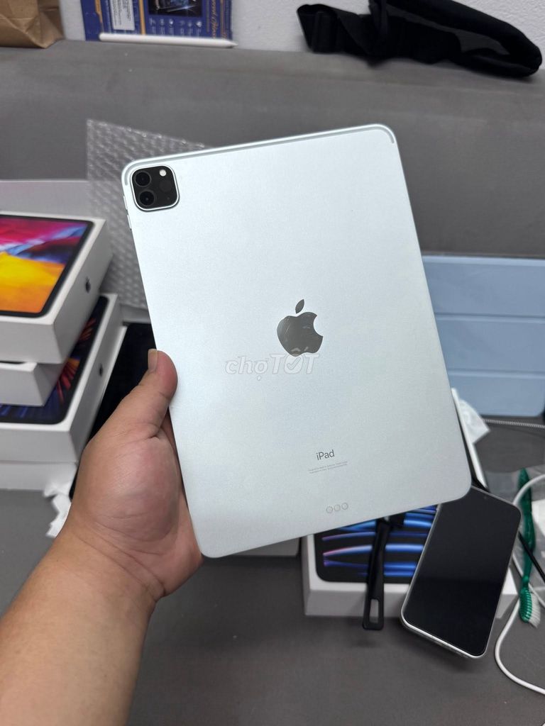 Apple iPad Pro 2020 128GB Bạc. Mua bán Máy tính bảng tại Quận 1 Tp Hồ Chí Minh được đăng bởi Hội Đồ Điện Tử hình 1