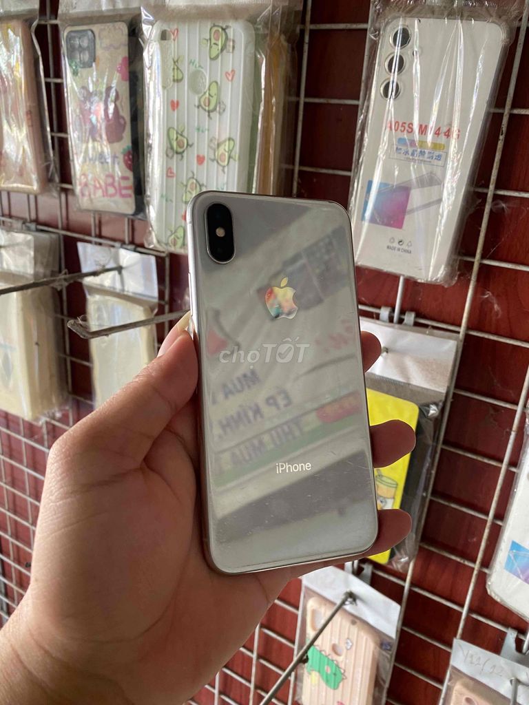 Apple iPhone X 64GB Bạc Đã sử dụng. Mua bán Điện thoại tại Thành phố Cao Lãnh Đồng Tháp được đăng bởi Khang Mobile hình 1