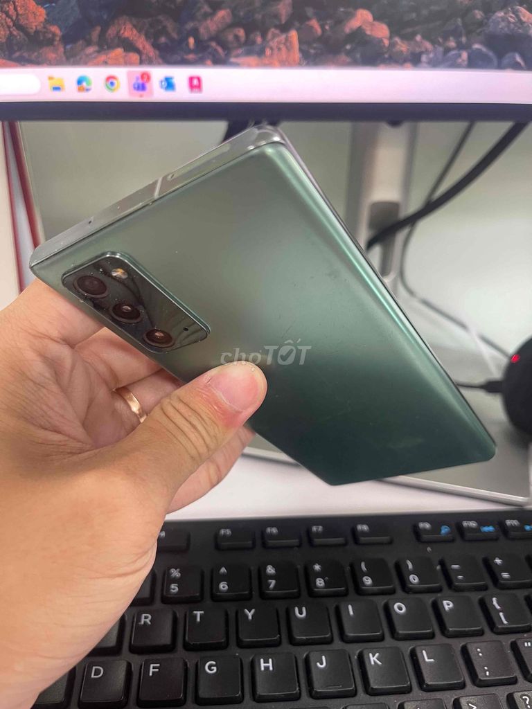 Samsung Galaxy Note 20 5G 128GB Xanh. Mua bán Điện thoại tại Quận Hoàn Kiếm Hà Nội được đăng bởi Đào Thành Công hình 1