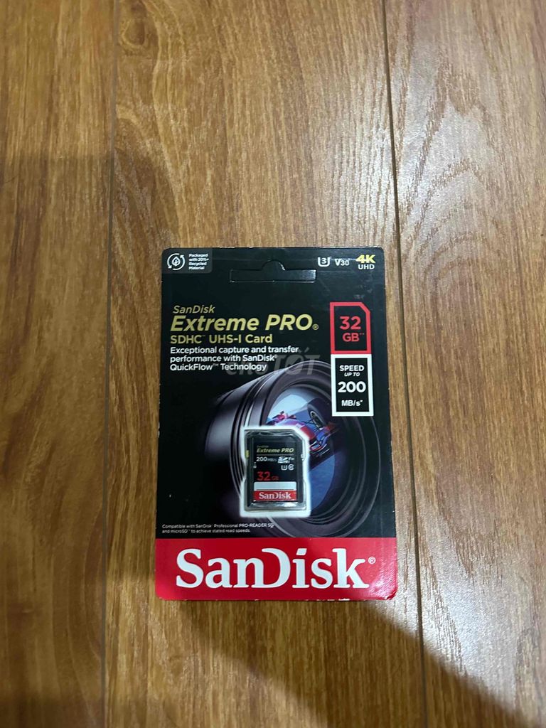 Cần bán SanDisk Extreme PRO 32GB. Mua bán Phụ kiện (Màn hình, Chuột...) tại Quận Hai Bà Trưng Hà Nội được đăng bởi Nam Nguyen hình 1