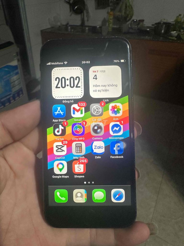 Apple iPhone SE 2020 64GB Đen. Mua bán Điện thoại tại Huyện Hóc Môn Tp Hồ Chí Minh được đăng bởi Vuduyha hình 1