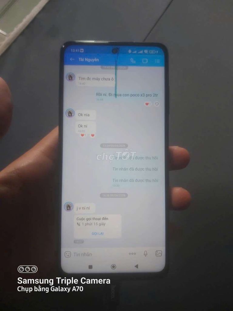 POCO X3 Pro 128GB Xanh. Mua bán Điện thoại tại Huyện Bình Chánh Tp Hồ Chí Minh được đăng bởi awm hình 1
