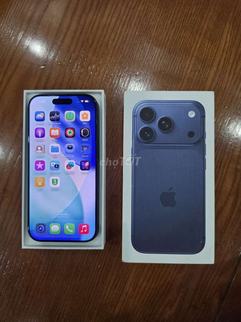 iPhone 17 Pro 256GB fullbox bán/trao đổi. Mua bán Điện thoại tại Quận Hoàng Mai Hà Nội được đăng bởi Khoa America hình 1