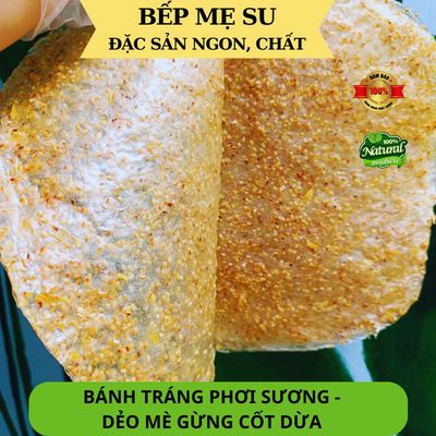Bánh tráng phơi sương Dẻo mè gừng cốt dừa - Củ Chi. Mua bán Đồ ăn, thực phẩm và các loại khác tại Quận Gò Vấp Tp Hồ Chí Minh được đăng bởi Sỉ lẻ Hành phi tỏi phi Hải Dương