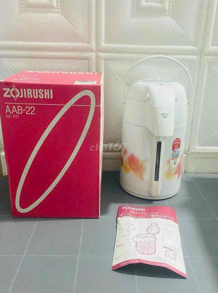 Bình thủy ZOJIRUSHI 2,2 lít Nhật nội địa 🇯🇵