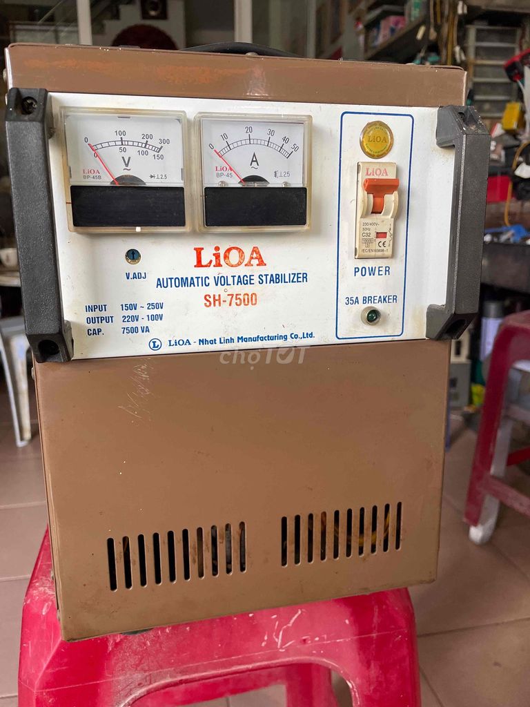 Ổn áp lioa 7,5kva. Mua bán Đồ chuyên dụng, Giống nuôi trồng tại Thành phố Long Xuyên An Giang được đăng bởi Phương LX hình 1