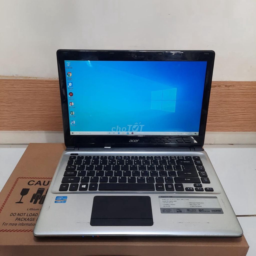 Acer Aspire E1 470 i3-3217U 14 inch 4GB/SSD_Học/LV. Mua bán Laptop tại Quận Thanh Khê Đà Nẵng được đăng bởi Laptop 2nd bao bền giá rẻ  hình 1